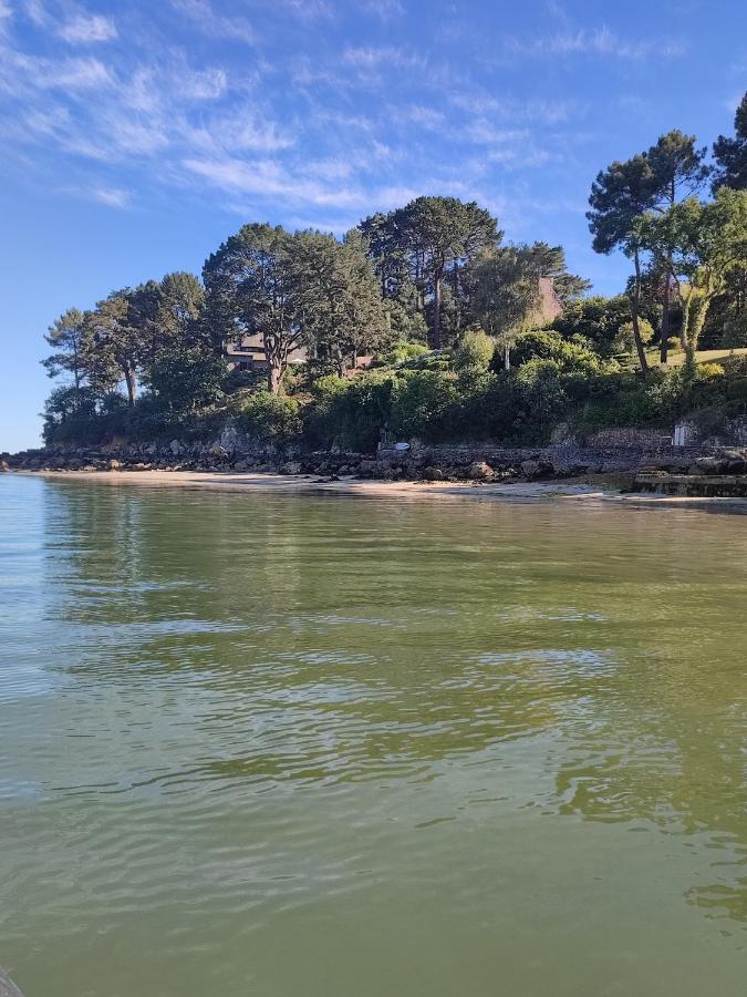 Le 3 Appartement Vue Mer Avec Jardin 100M De La Plage Et De La Thalasso Concarneau Ngoại thất bức ảnh